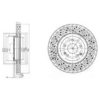 MERCE 2O34211312 Brake Disc